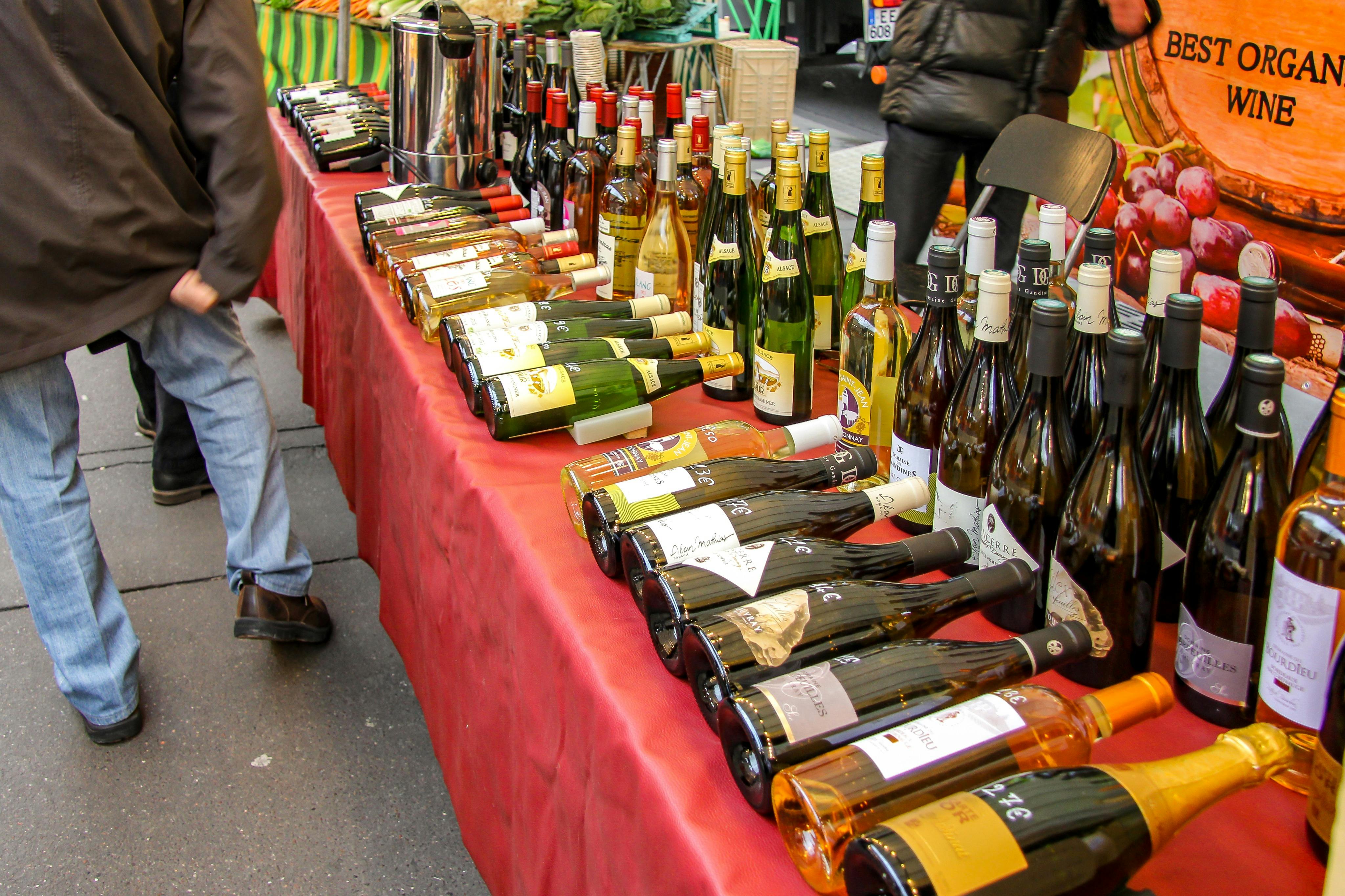 Wine stall
