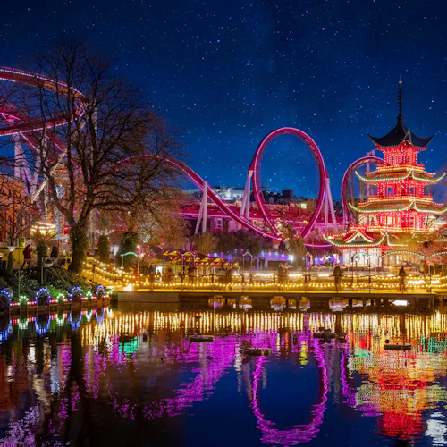Tivoli Gardens: Entry Ticket + Ride Pass