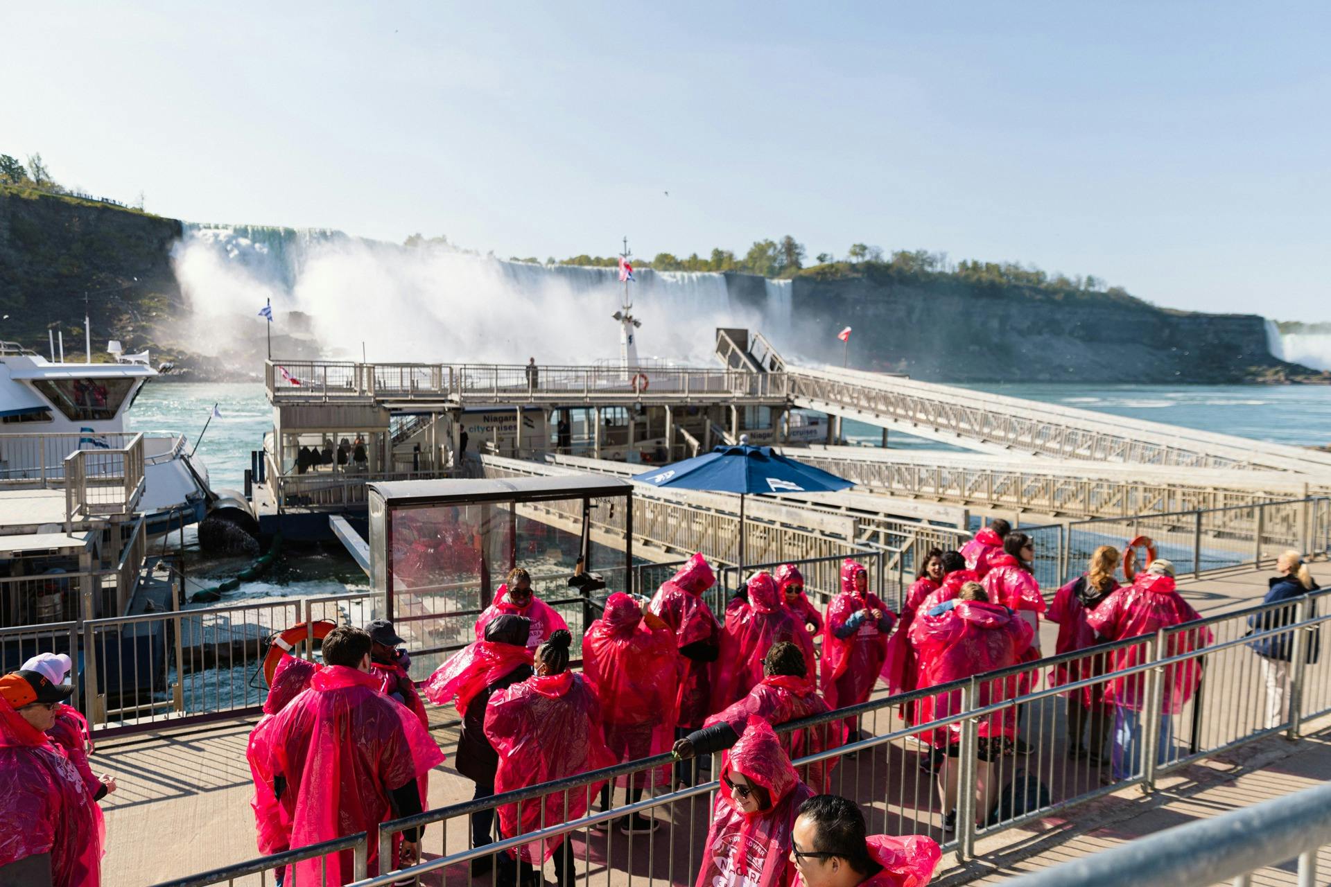 Exclusive First on the Boat Niagara Falls Tour & Journey Behind the Falls
