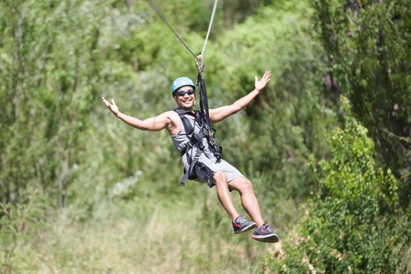 O'ahu: Crociera con osservazione dei delfini, Zipline, Snorkeling + Pranzo e bevande — 2