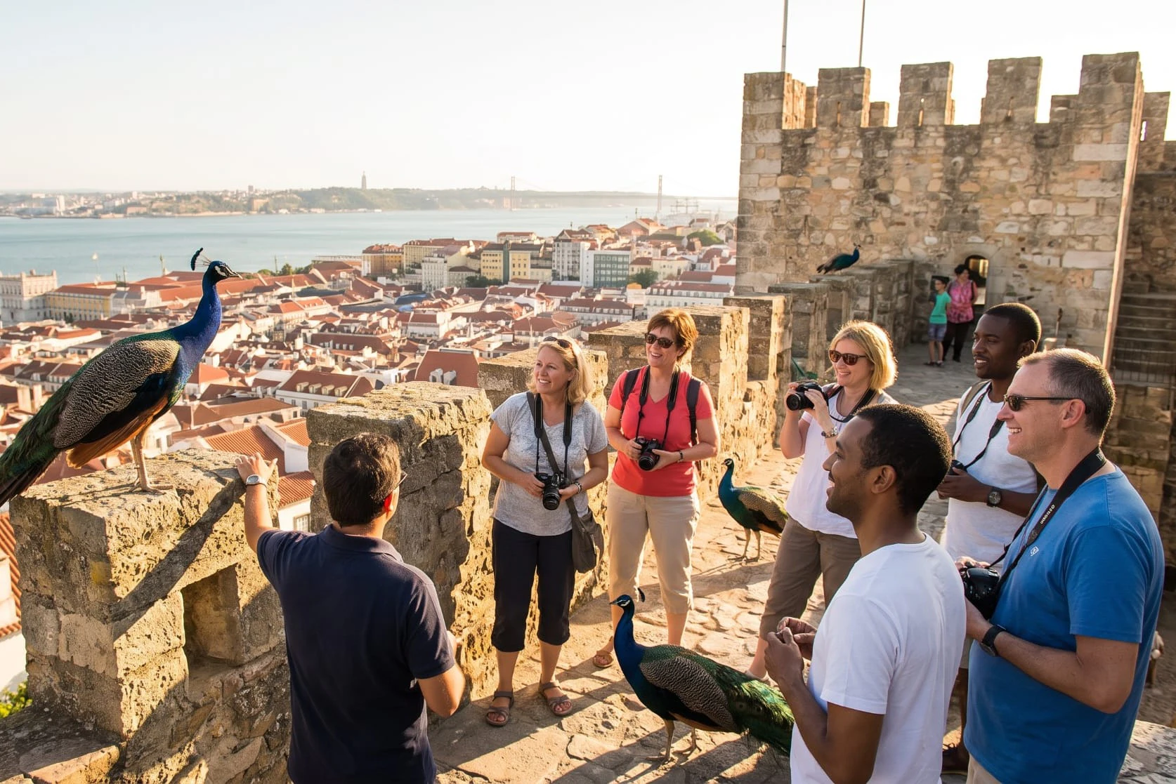 São Jorge Castle: Guided Visit + City Walking Tour