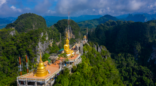 Tiger Cave Temple, Emerald Pool & Hot Springs: Full-Day Tour from Krabi