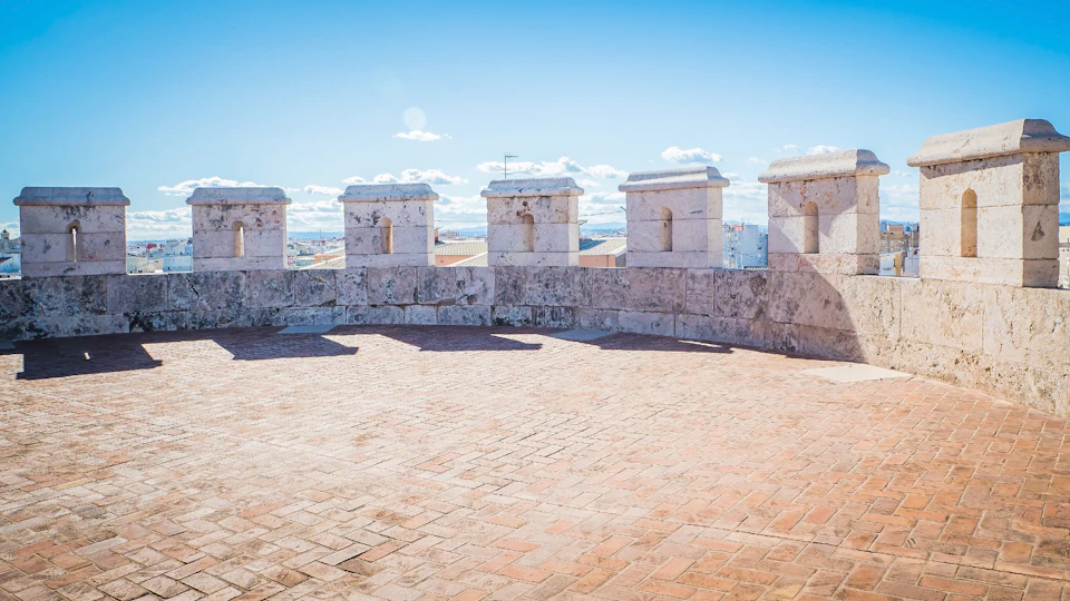 Torres de Quart rooftop.