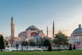 Hagia Sophia ao pôr do sol