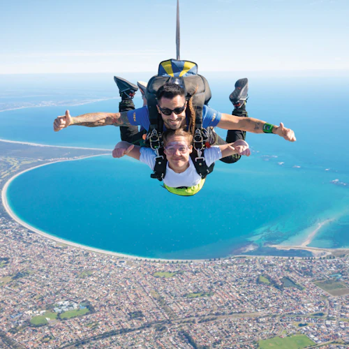 Rottnest Island: Tandem Skydive Experience