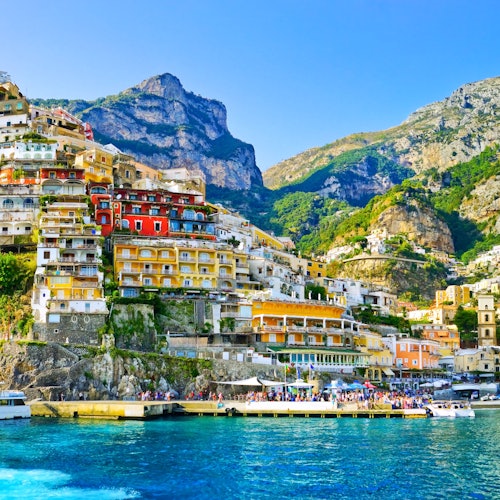 Amalfi & Positano: Tour en barco desde Sorrento