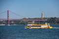 25 April Bridge et Cristo Rei - Excursion en bateau jaune