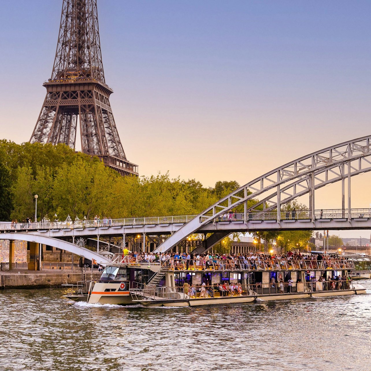 Seine Sightseeing Cruise from the Eiffel Tower