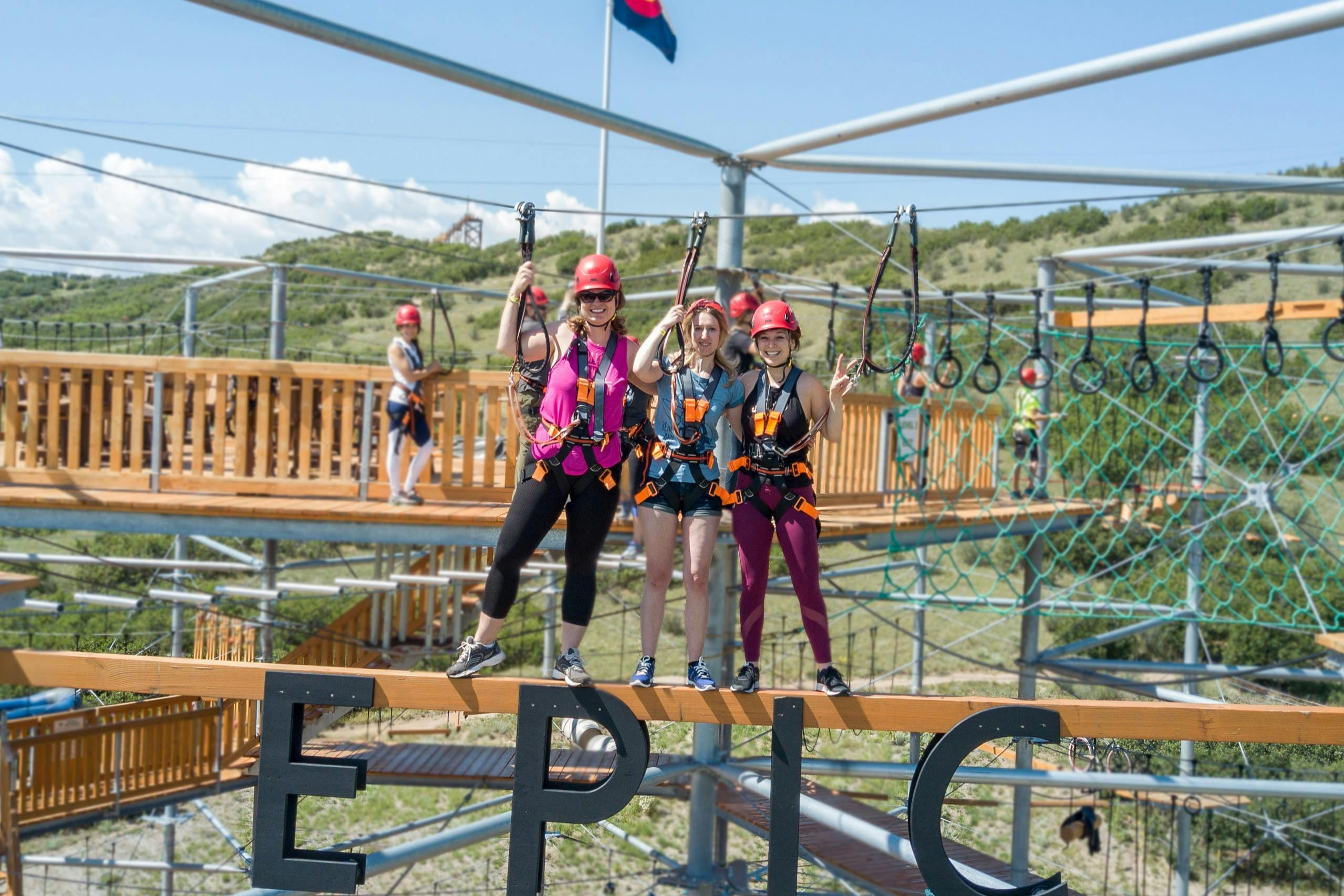 Reach new heights up to 50ft in the air!