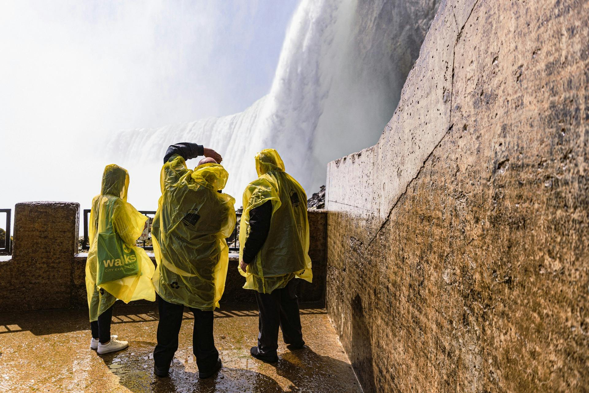 Exclusive First on the Boat Niagara Falls Tour & Journey Behind the Falls