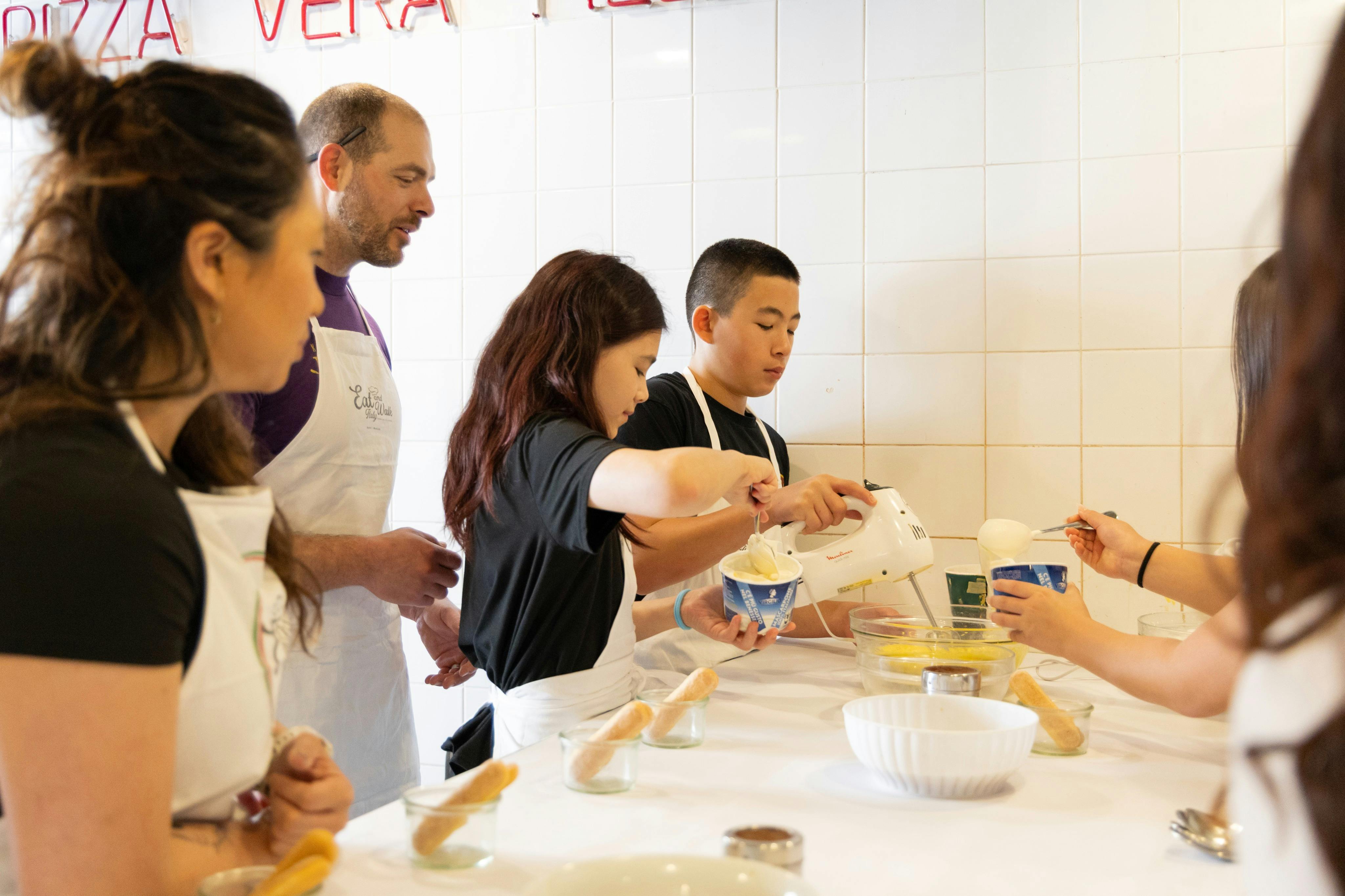 Eat And Walk Italy Cooking Class Pizza and Tiramisu