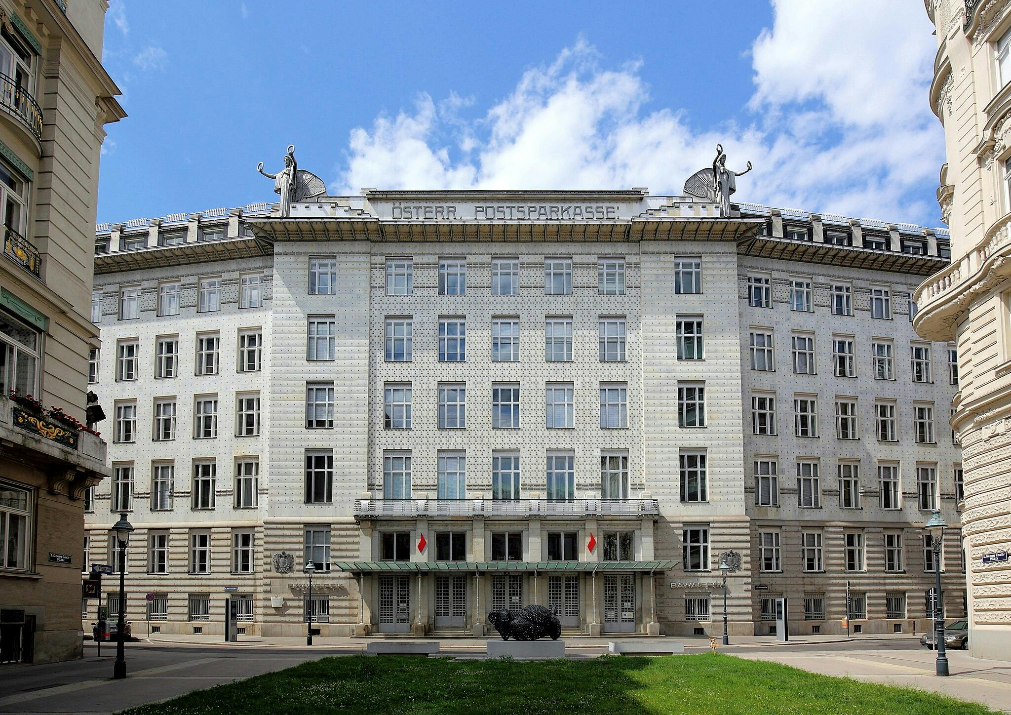 Austrian Postal Savings Bank in Vienna
