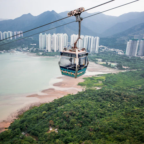 Ngong Ping Cable Car: Standard/Crystal Cabin