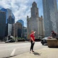 Guia turístico sobre crimes de Chicago que destaca a história da Lei Seca de Chicago