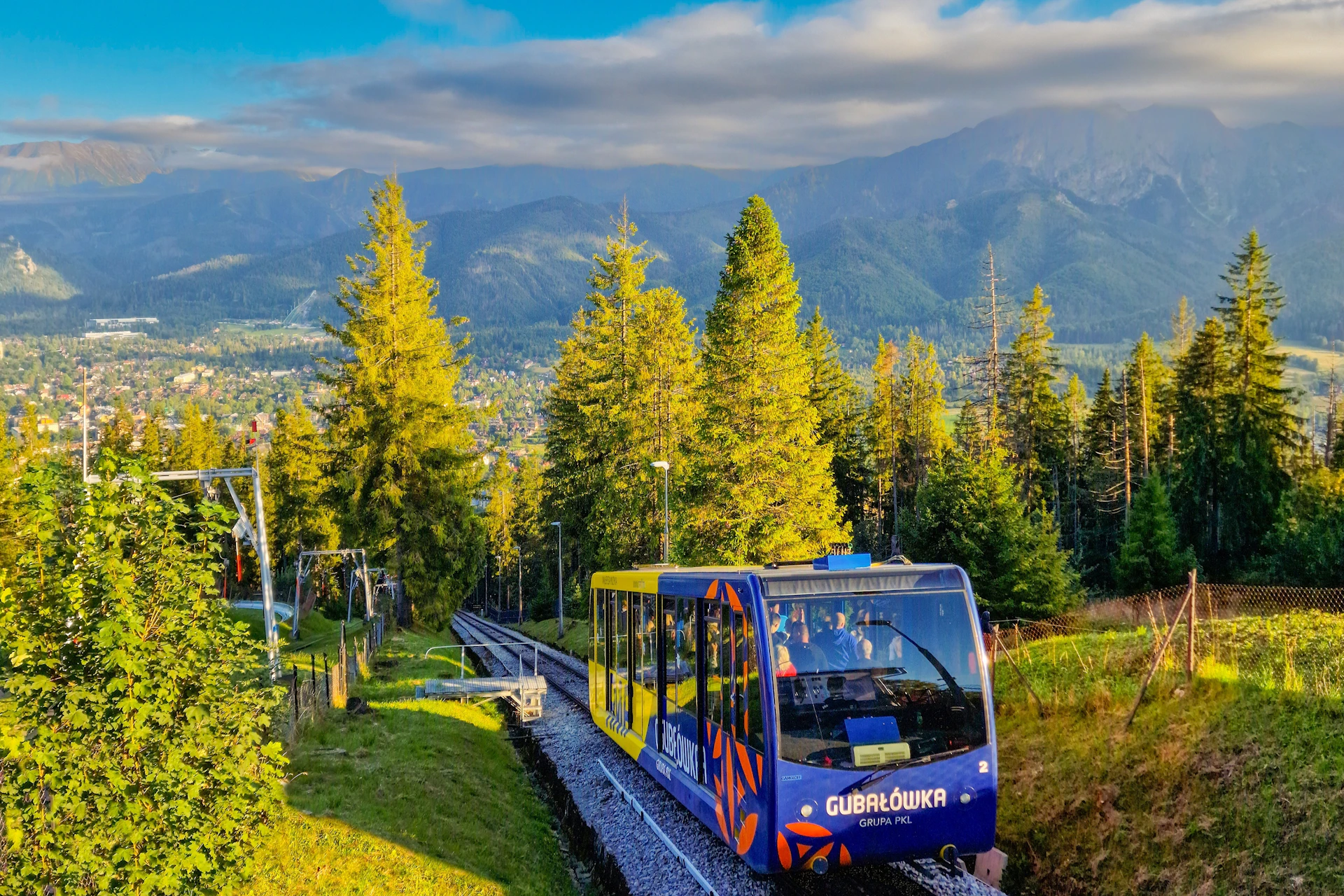 Gubalowka rail cable car