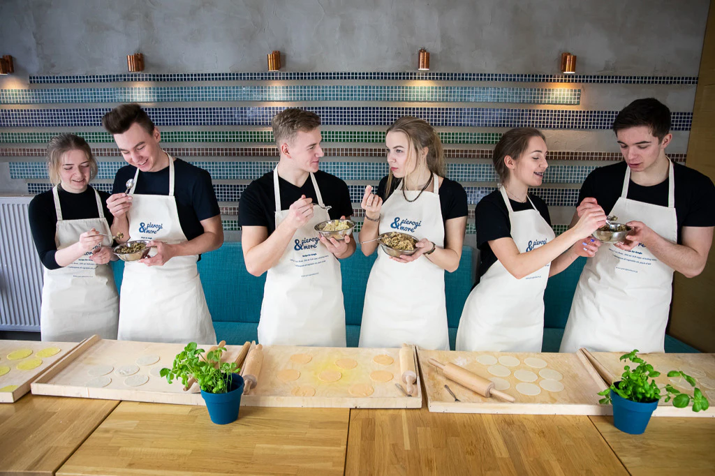 Polish Dumplings Cooking Class with a Tasting of Liqueurs