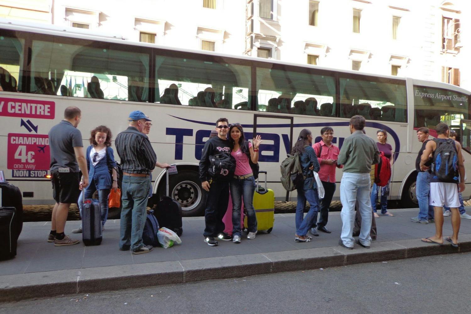 Εικόνα λεωφορείου Terravision στην Κωνσταντινούπολη