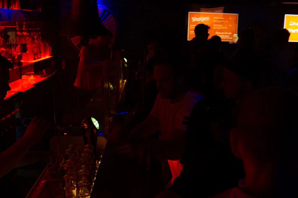 Picture of the atmosphere at one of our locations