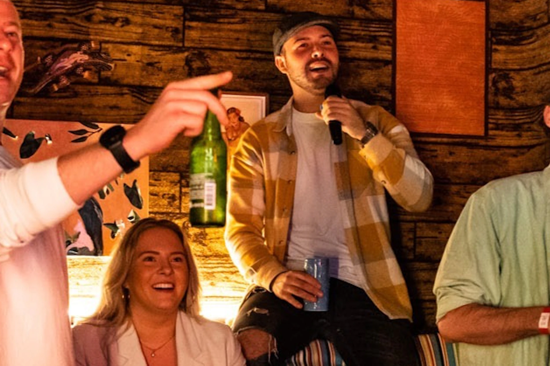 You don't have to be crazy to sing with us - we'll train you!