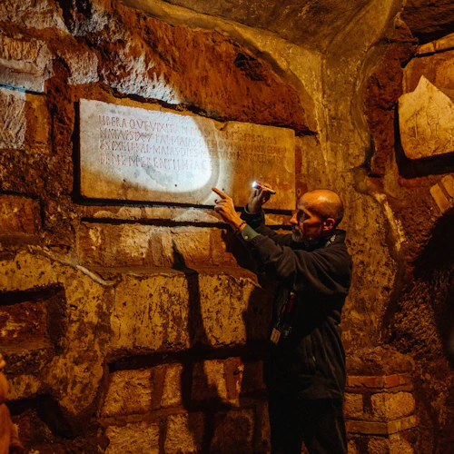 Rome: Guided Underground Tour with Catacombs & Bone Crypt Entry - Photo 21