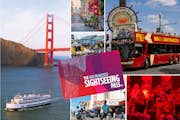 Dagskort för sightseeing i San Francisco