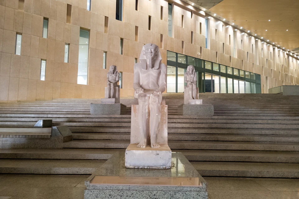 Inside the museum