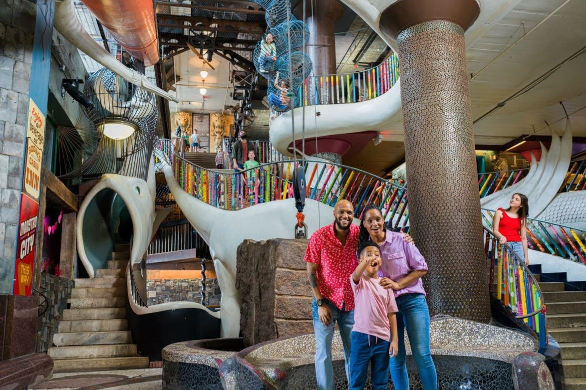 Entré på första våningen till Stadsmuseet