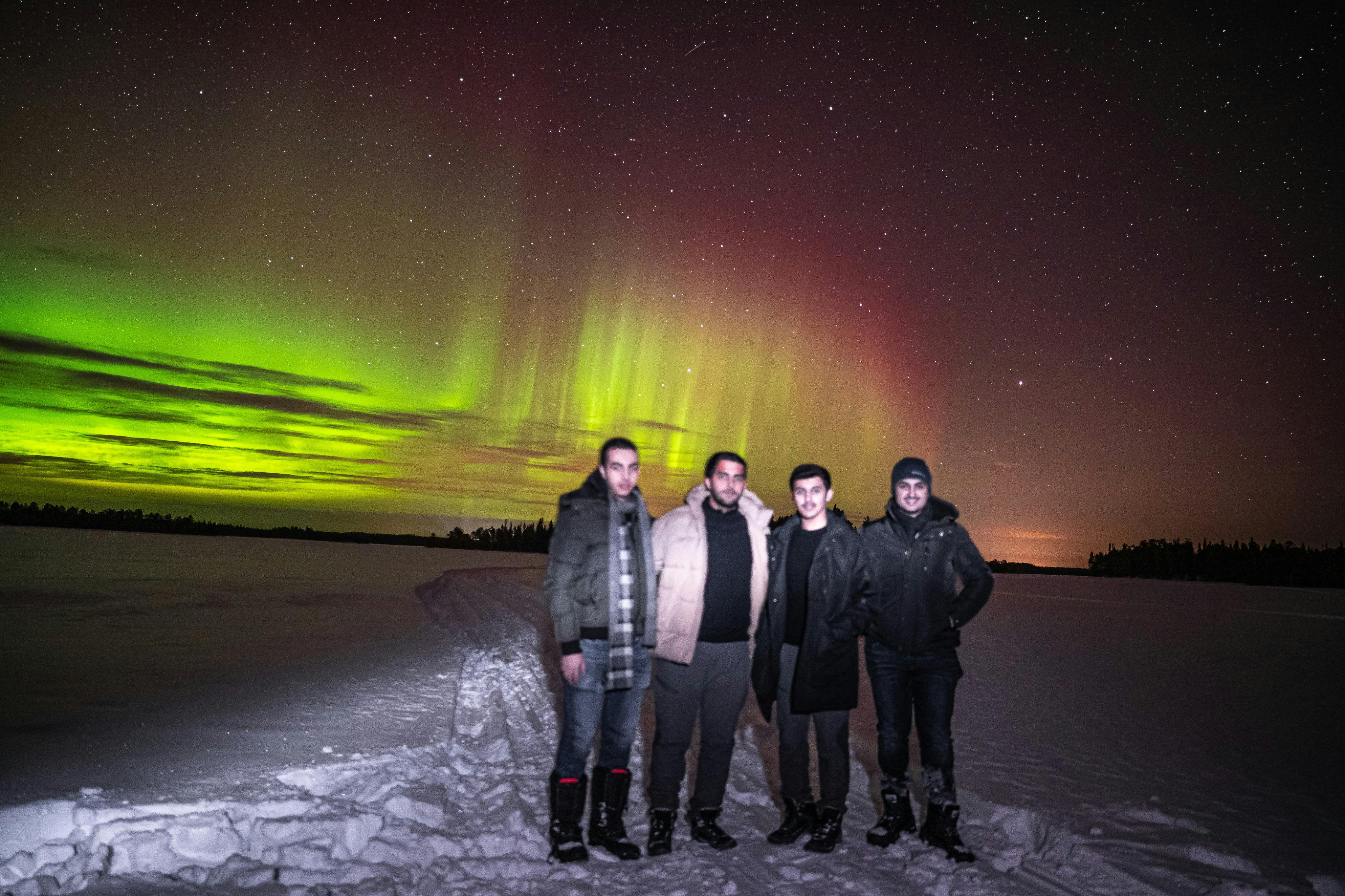 Aurora hunting photos