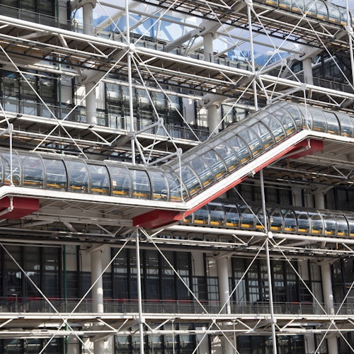 Centre Pompidou: Exhibition & Permanent Collection + Rooftop Access