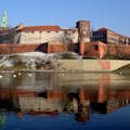El castillo de Wawel en invierno