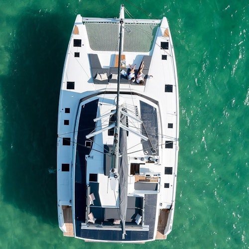 Mykonos: Catamaran Cruise + Meal, Drinks & Transport