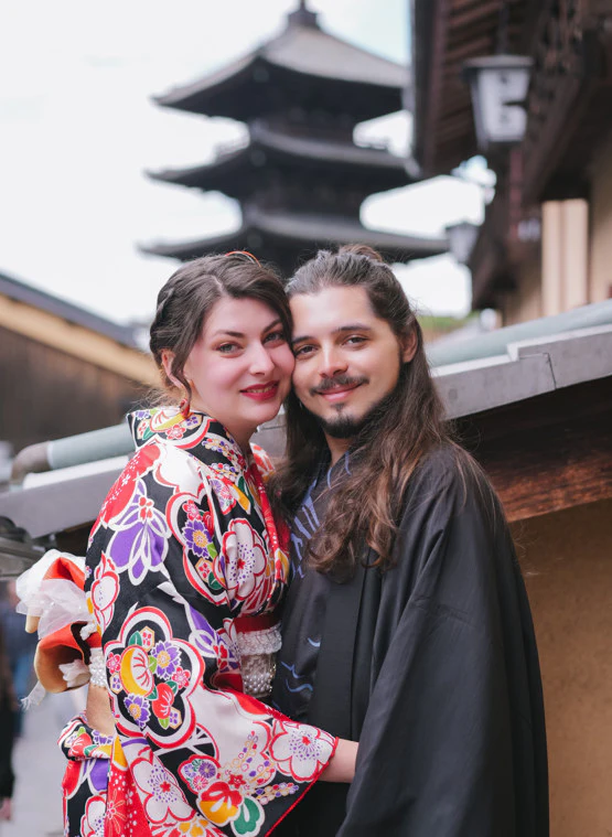 Kiyomizu-Dera Temple Area Kyoto: Kimono Rental Experience for 1 or 2 People
