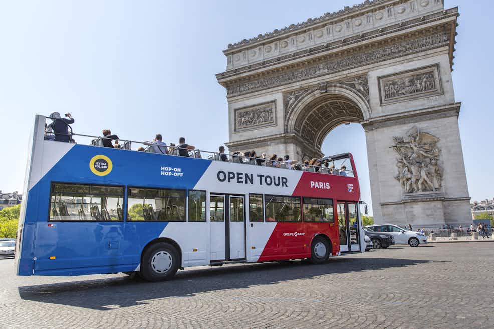 Hop On Hop Off Open Tour Paris Tiqets