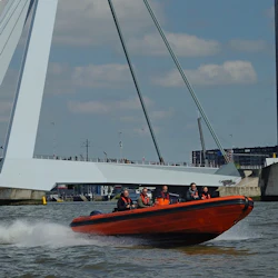 Rotterdam: RIB Speedboat Guided Sightseeing Cruise 2