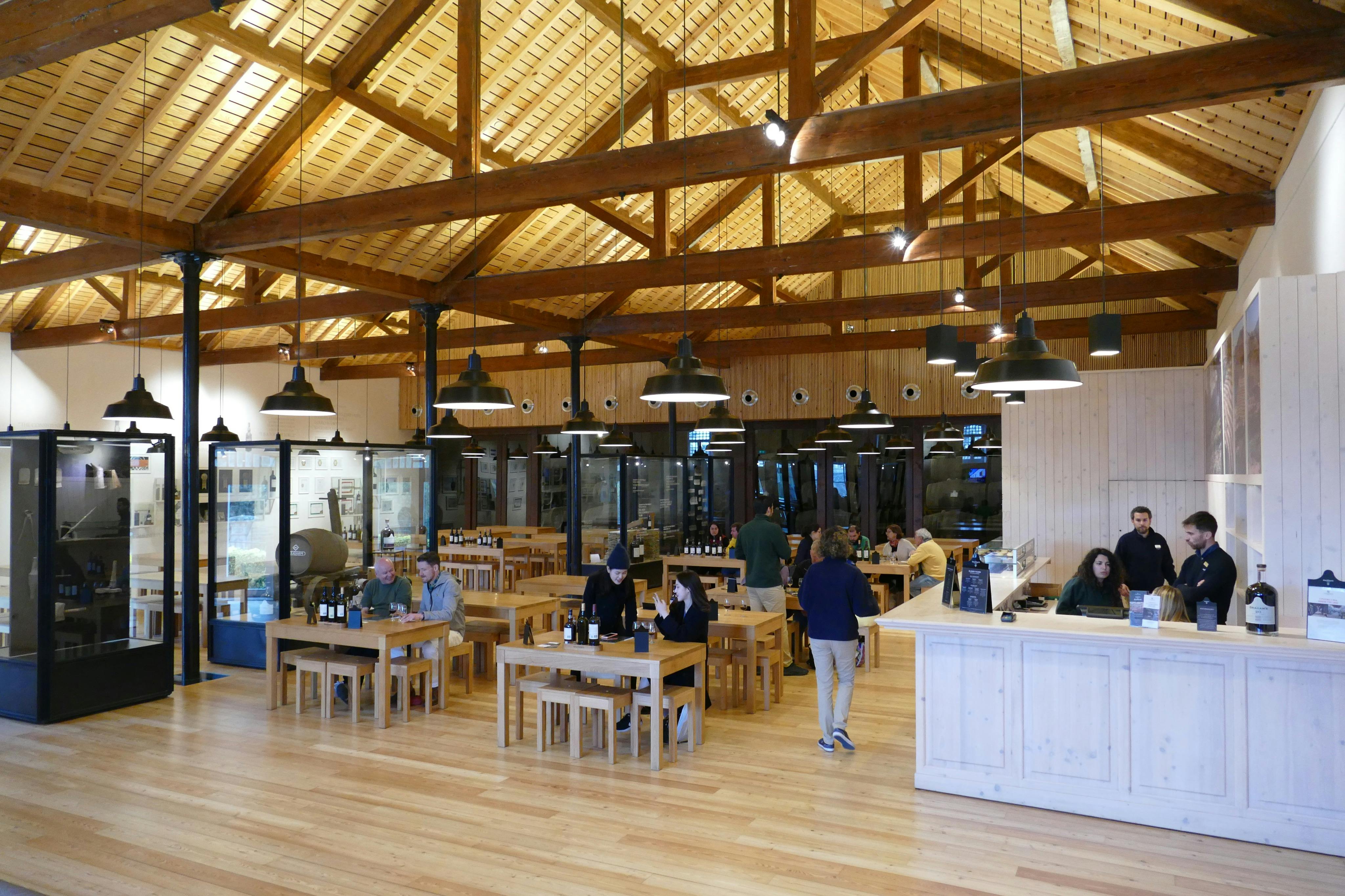 Sala degustazione principale del Graham's Port Lodge