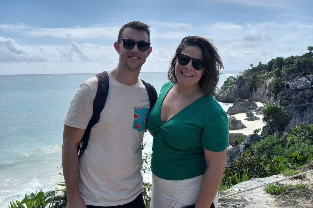 Couple in Tulum