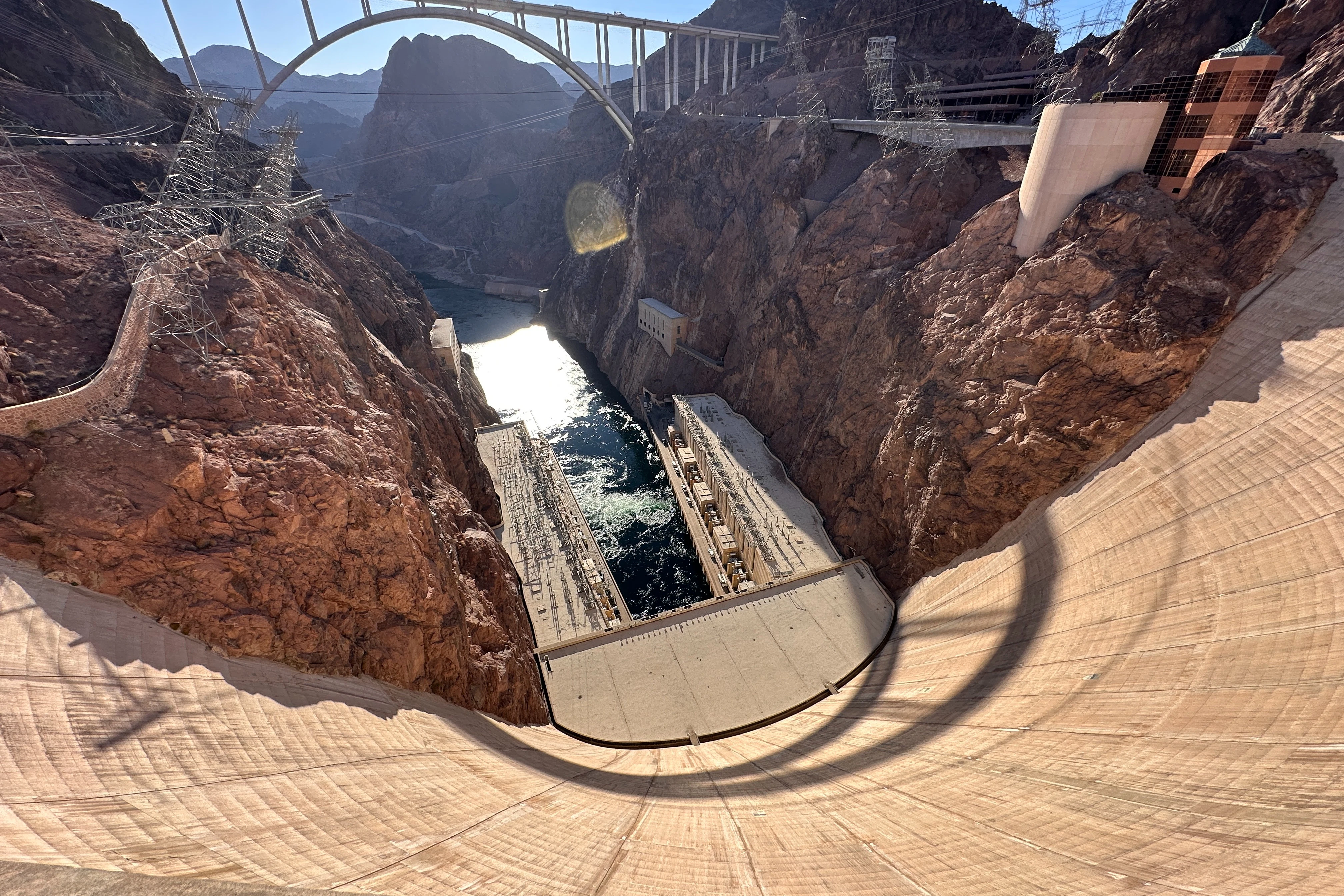 Hoover Dam: Guided Tour from Las Vegas in French