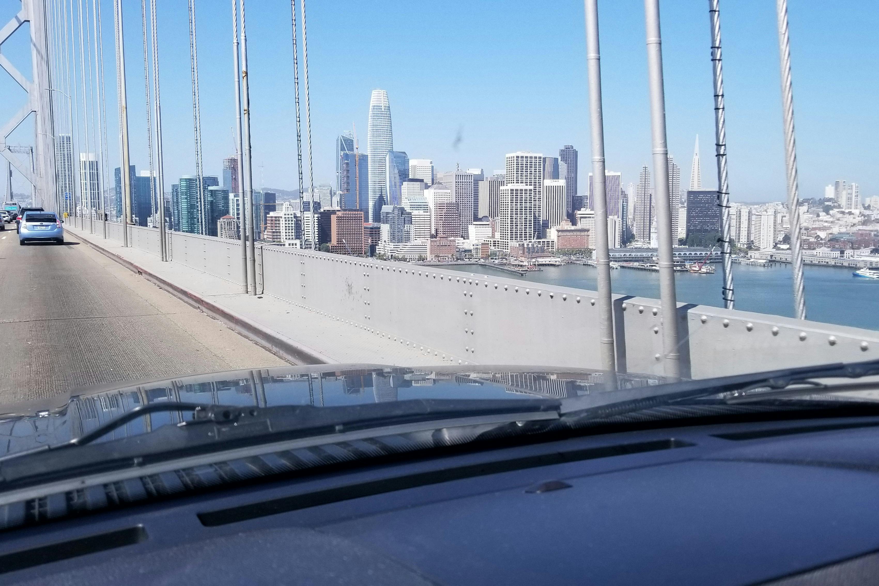 Downtown from the Bay Bridge