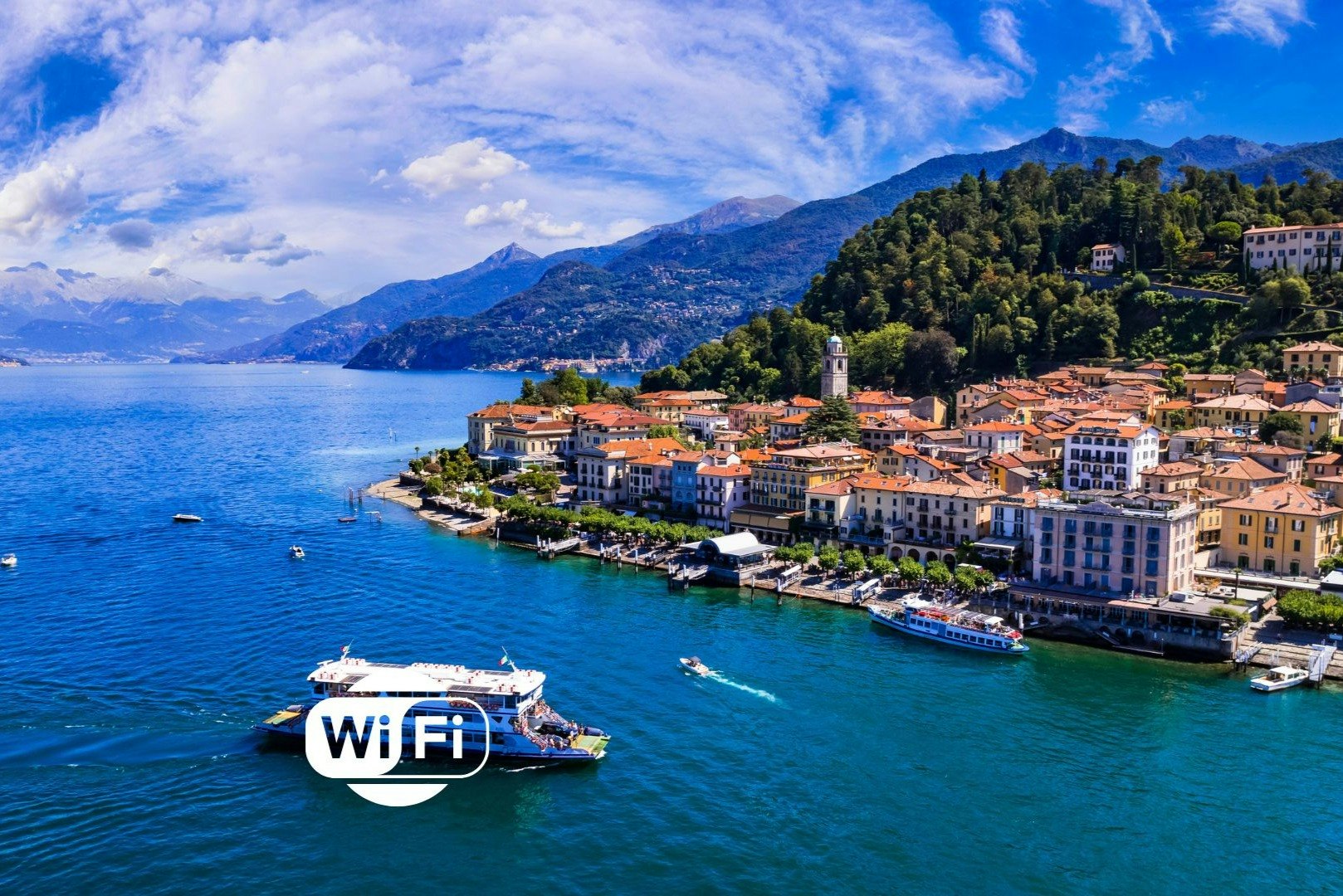Lake Como & Bellagio: Boat Cruise from Milan