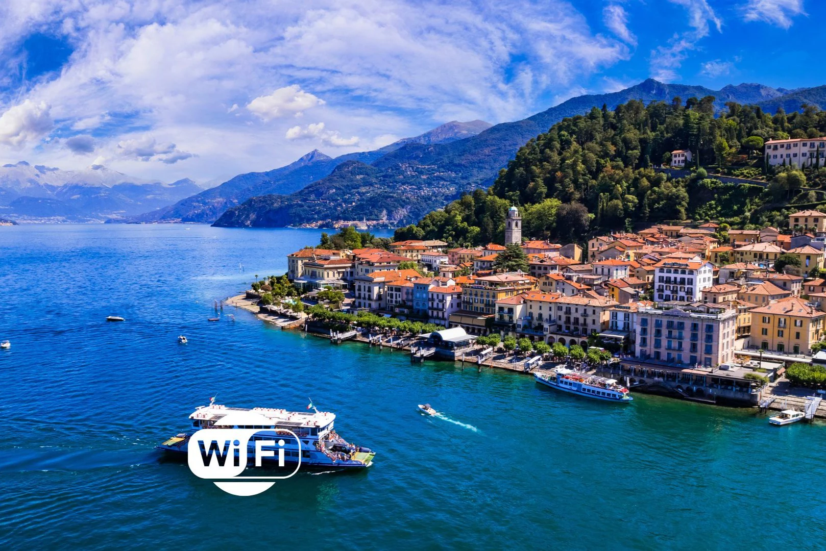Lake Como & Bellagio: Boat Cruise from Milan