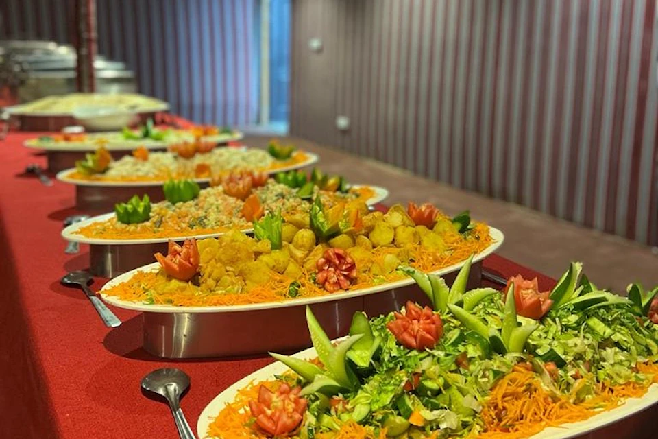 Buffet dinner