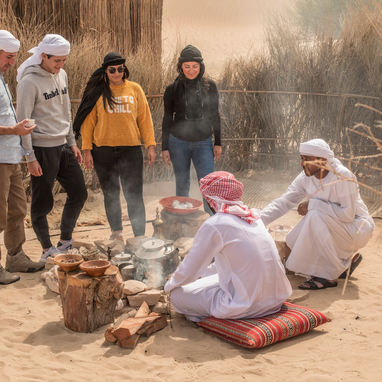 Morning Heritage Safari: Vintage G-Class Ride with Breakfast at Al Marmoom Camp 5