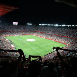Ramón Sánchez Pizjuán Stadium filled with fans