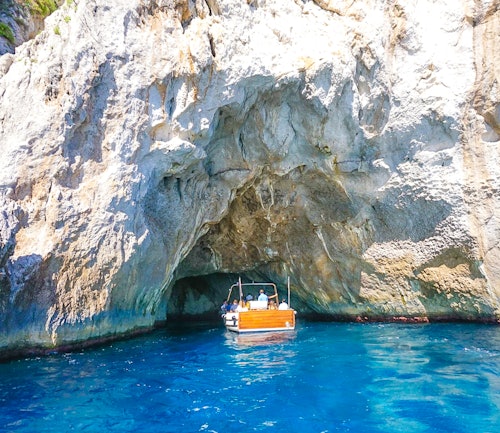 Isla de Capri: Gruta Blanca