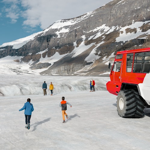 Glacier Adventure: Ice Explorer Glacier Tour and Glacier Skywalk