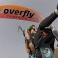Paragliding-Sitzung auf Teneriffa