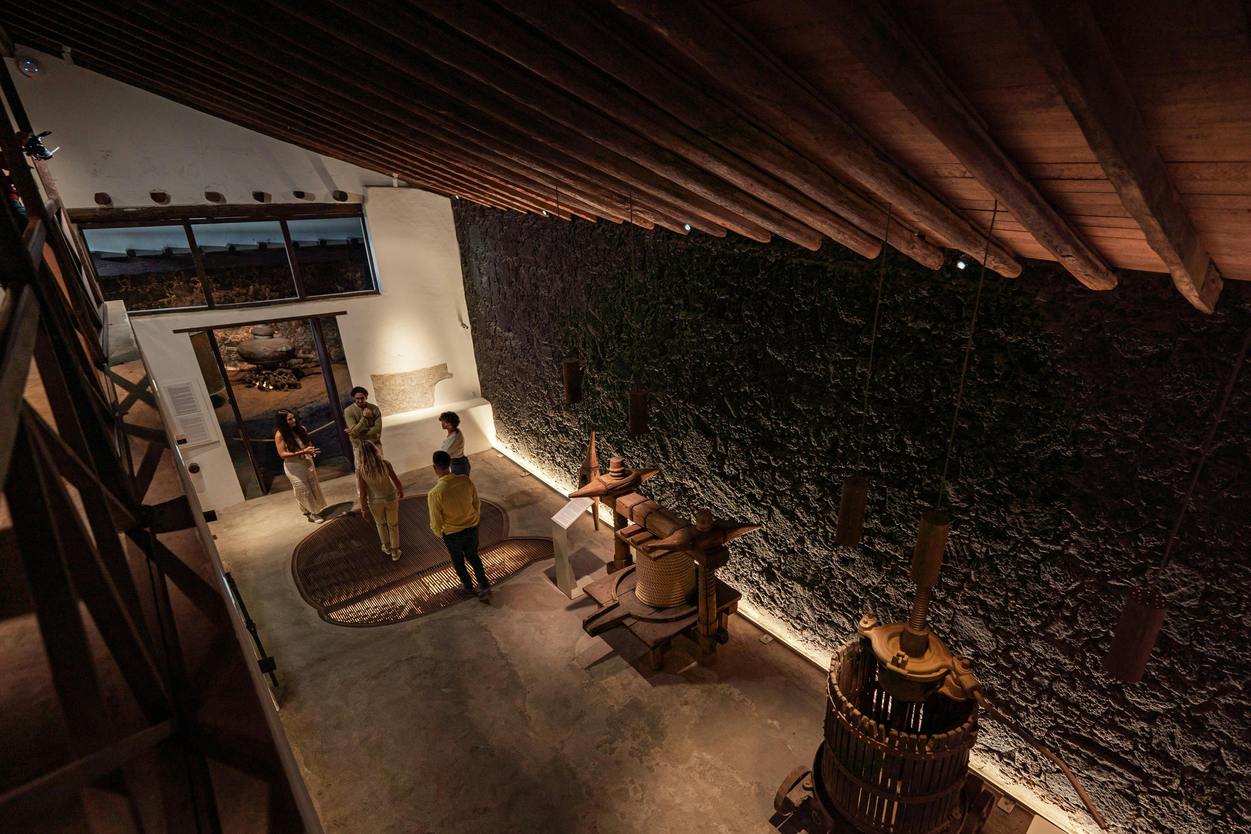 Visite d'une ancienne cave