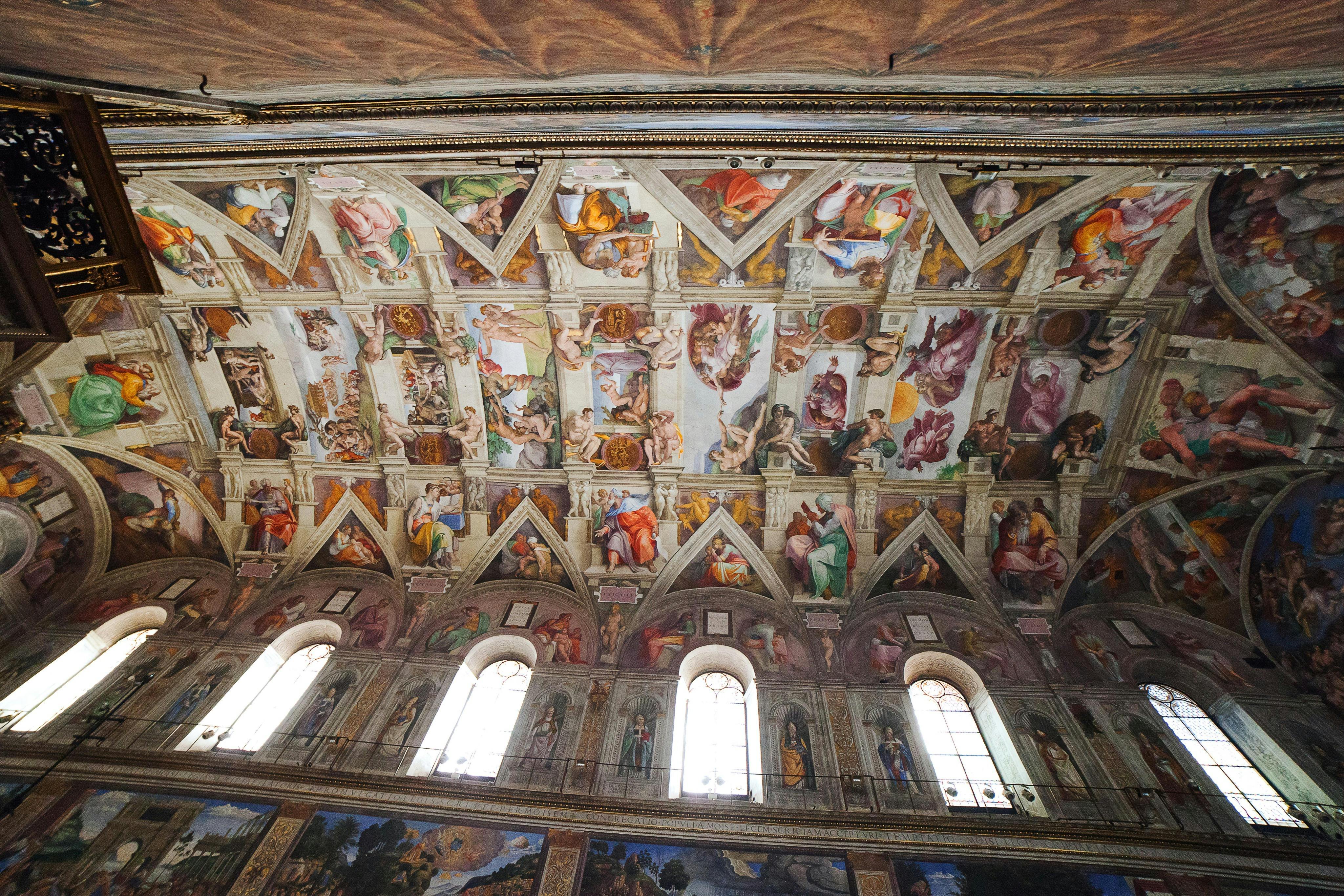 梵蒂冈博物馆-西斯廷教堂