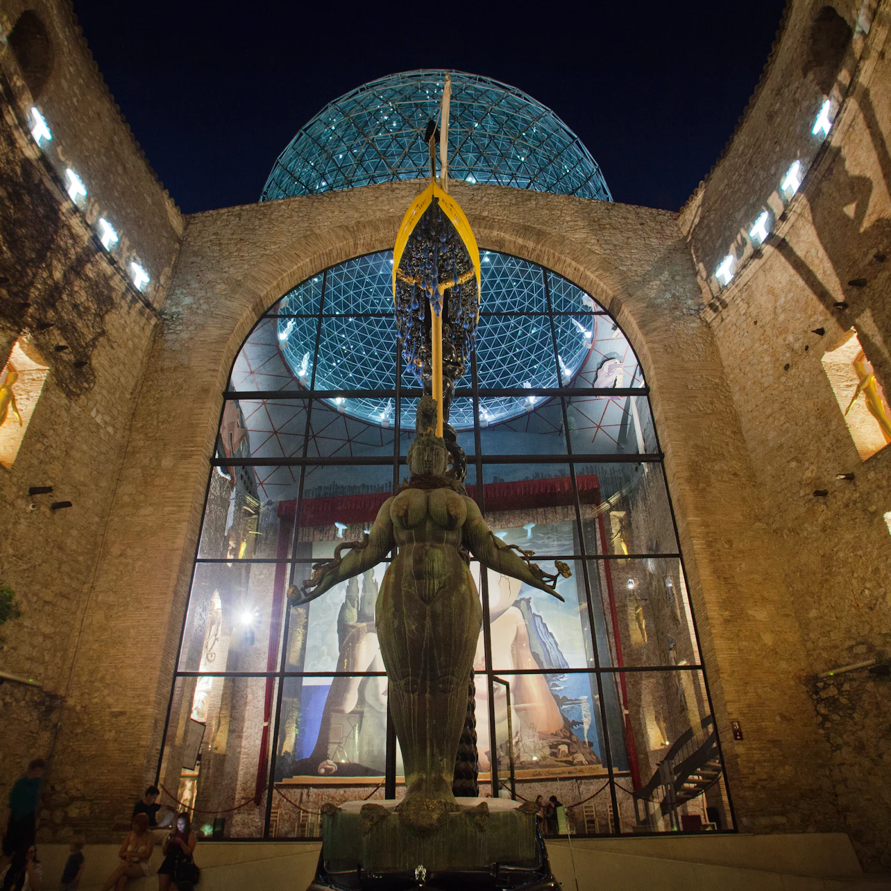 Dalí Theatre-Museum by Night