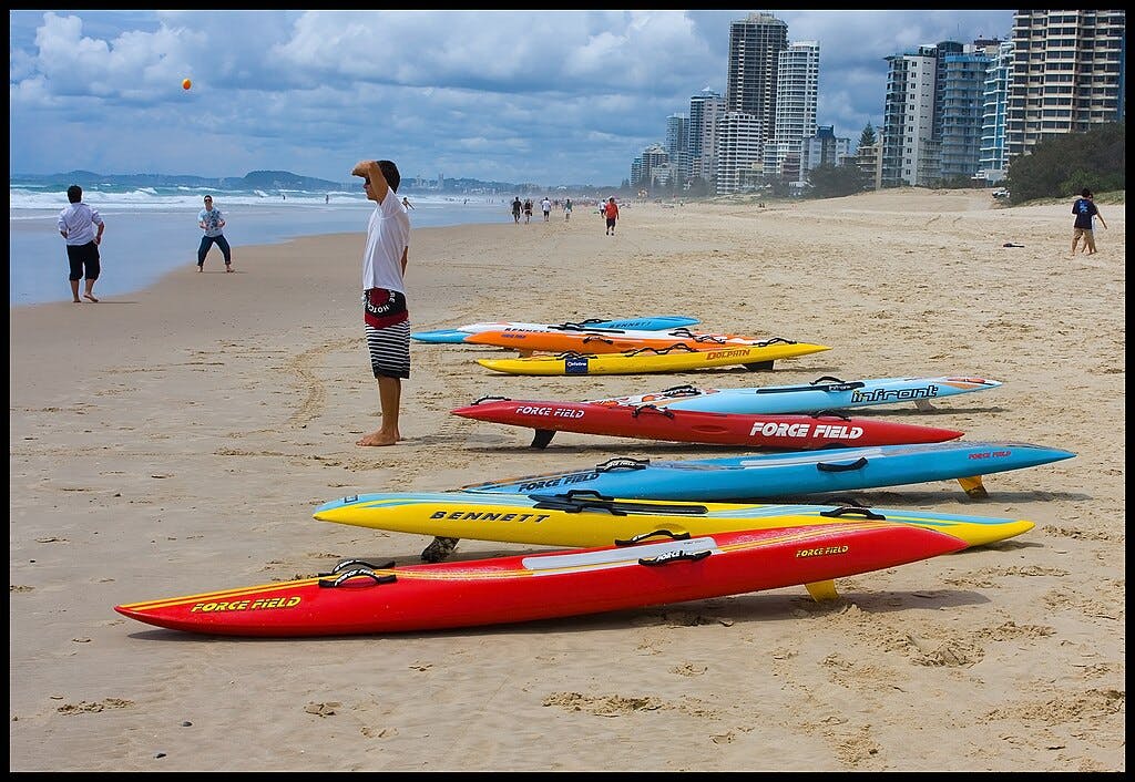 Surfers Paradise Beach στη Χρυσή Ακτή